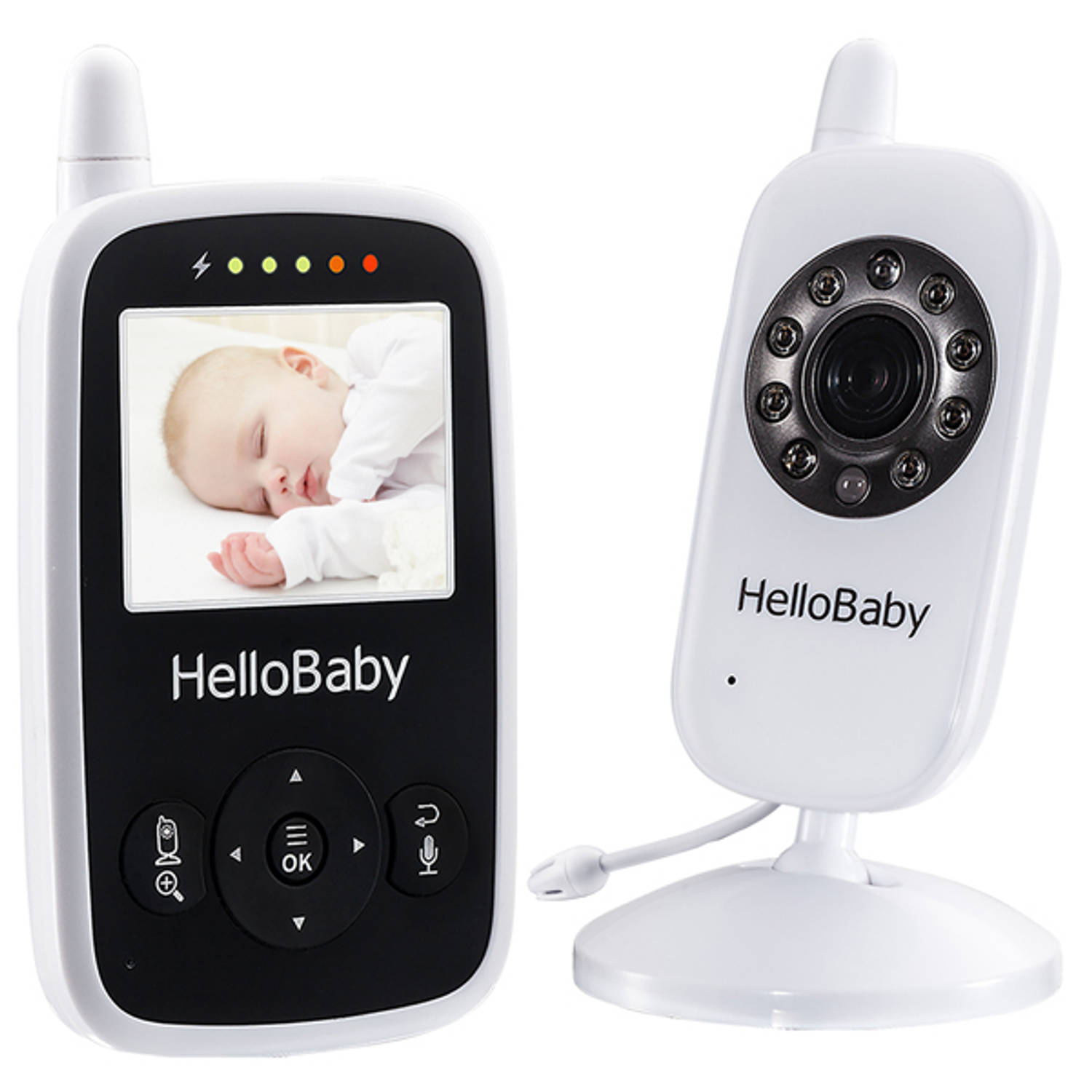 Cabino Hellobaby Babyfoon Met Camera Wit