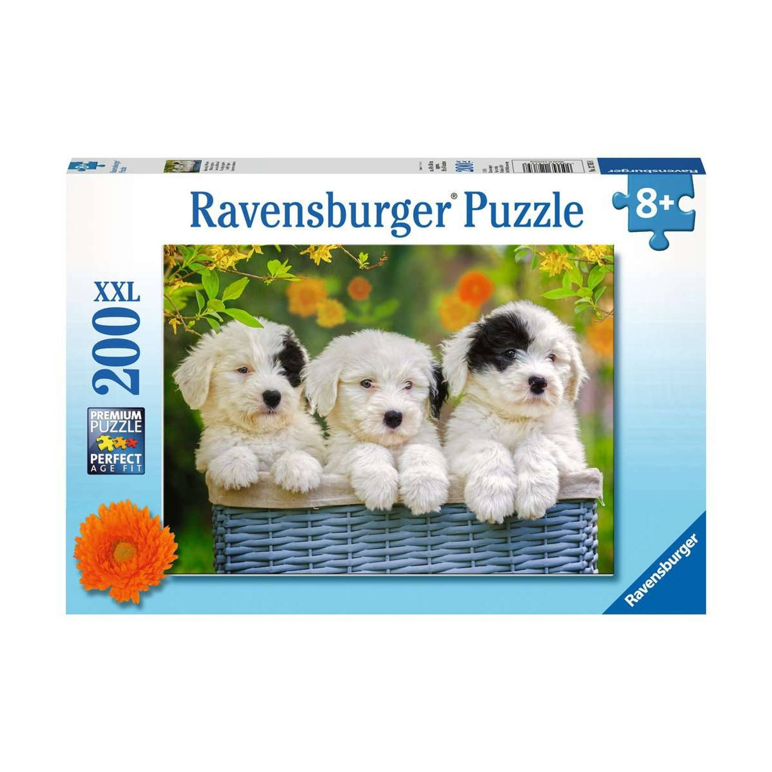 Ravensburger puzzel-Schattige puppies