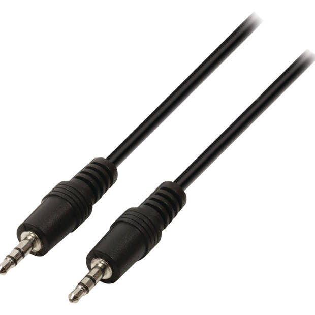 Valueline 1 meter audio AUX kabel 3.5mm naar 3.5mm male jack