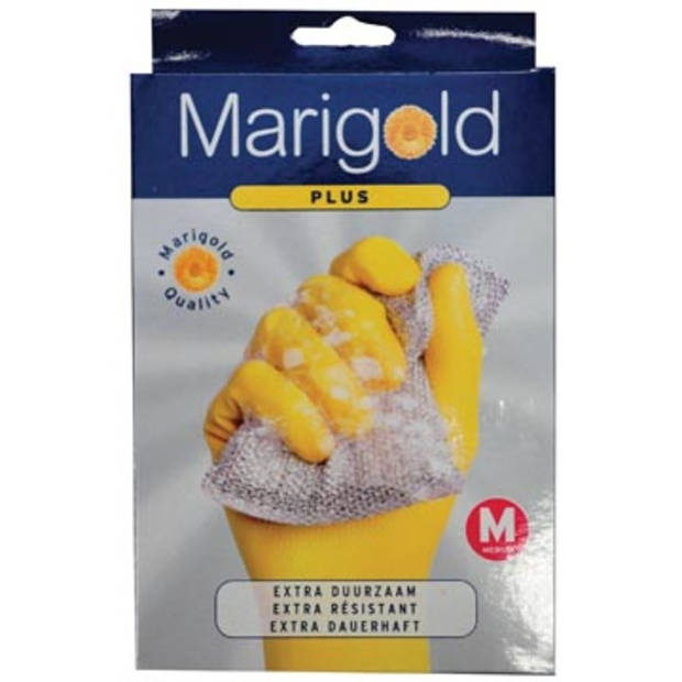 Vileda handschoenen Marigold Plus, medium, geel