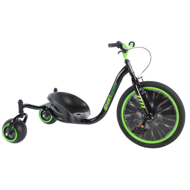 Huffy Green Machine Drift Trike skelter - 20 Inch wielen - groen/zwart