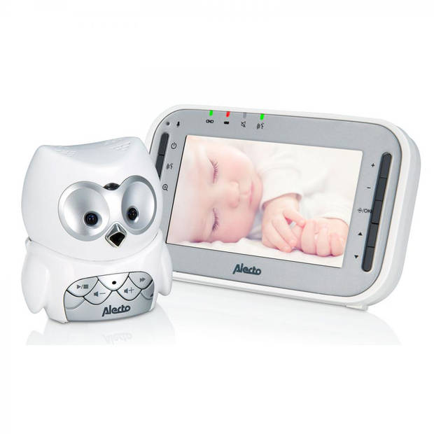 Alecto DVM-207 Uil babyfoon met camera en 4.3" scherm
