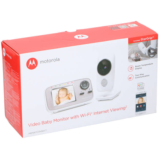 Motorola MBP-667 Wifi babyfoon met camera