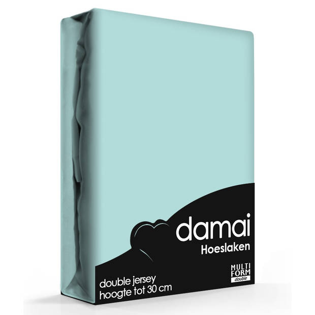 Damai Multiform Double Jersey Hoeslaken Mineral-140 x 200/210/220 cm