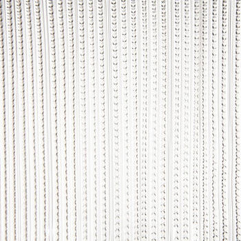 Transparante grijze deurgordijnen 93 x 220 cm - Vliegengordijnen