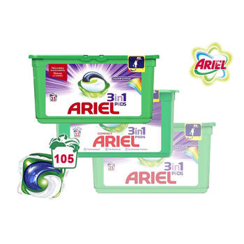 ARIEL 3in1 Pods Color 105st