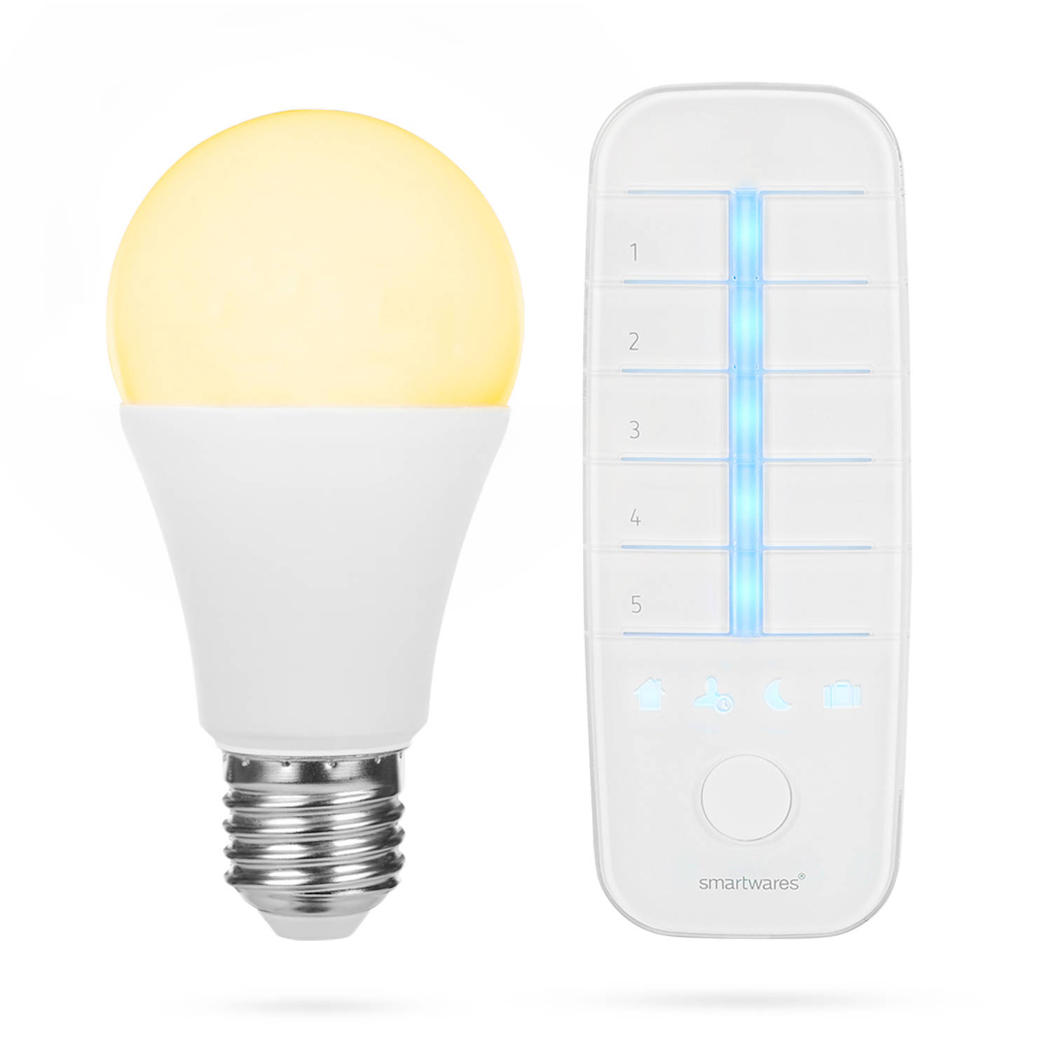 Hick Herenhuis bevestig alstublieft Smartwares slimme E27 lamp met afstandsbediening – PRO Series | Blokker