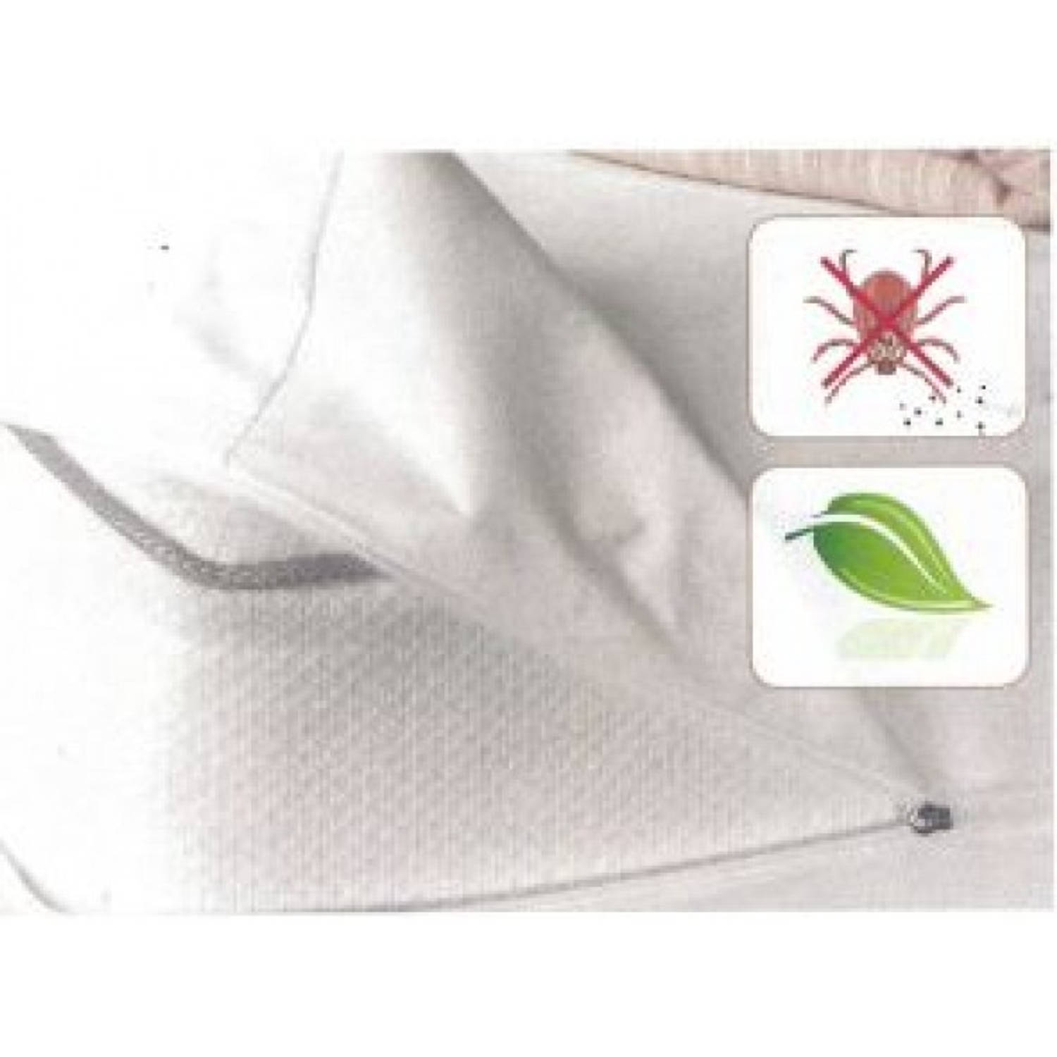 Fascineren aankleden Tips Matrasvernieuwer/Beschermer Anti Allergie Evolon (25cm)-180 x 200 cm |  Blokker