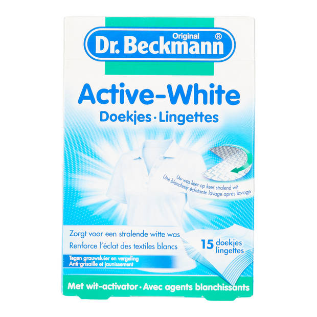 Dr.beckmann Active White Doekjes - 15
