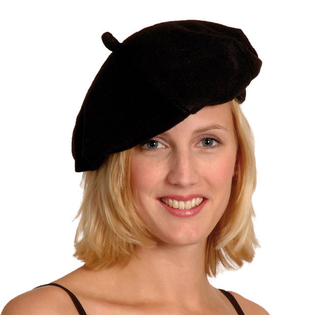 Boland baret France zwart one size