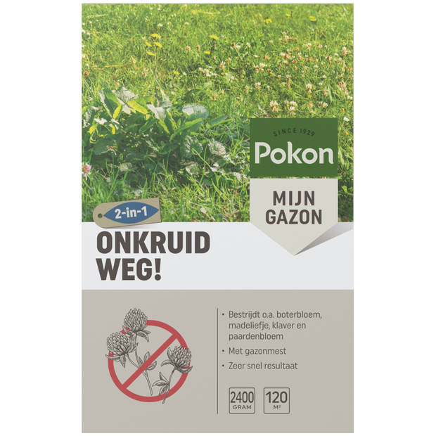 Pokon Onkruid Weg! 120 m2 - 2400 gr