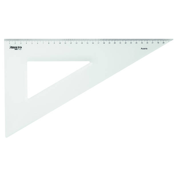 driehoek Aristo 30cm 60°/30° GeoCollege