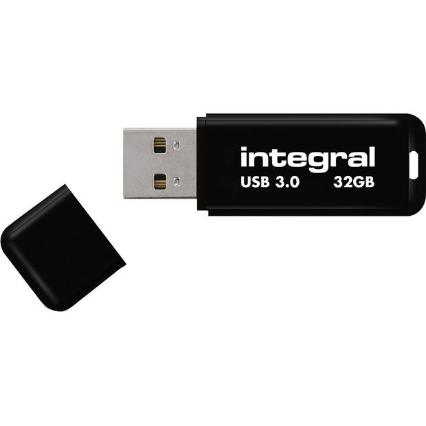 Integral USB stick 3.0, 32 GB, zwart
