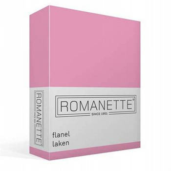 Romanette flanellen laken - Lits-jumeaux (240x260 cm)