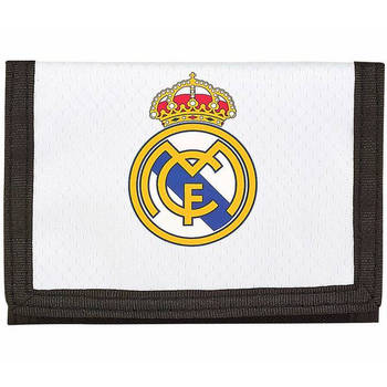 Real Madrid - Portemonnee 12,5 x 9,5 cm - Wit
