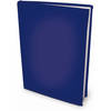 Rekbare boekenkaften A4 - Blauw - 6 stuks