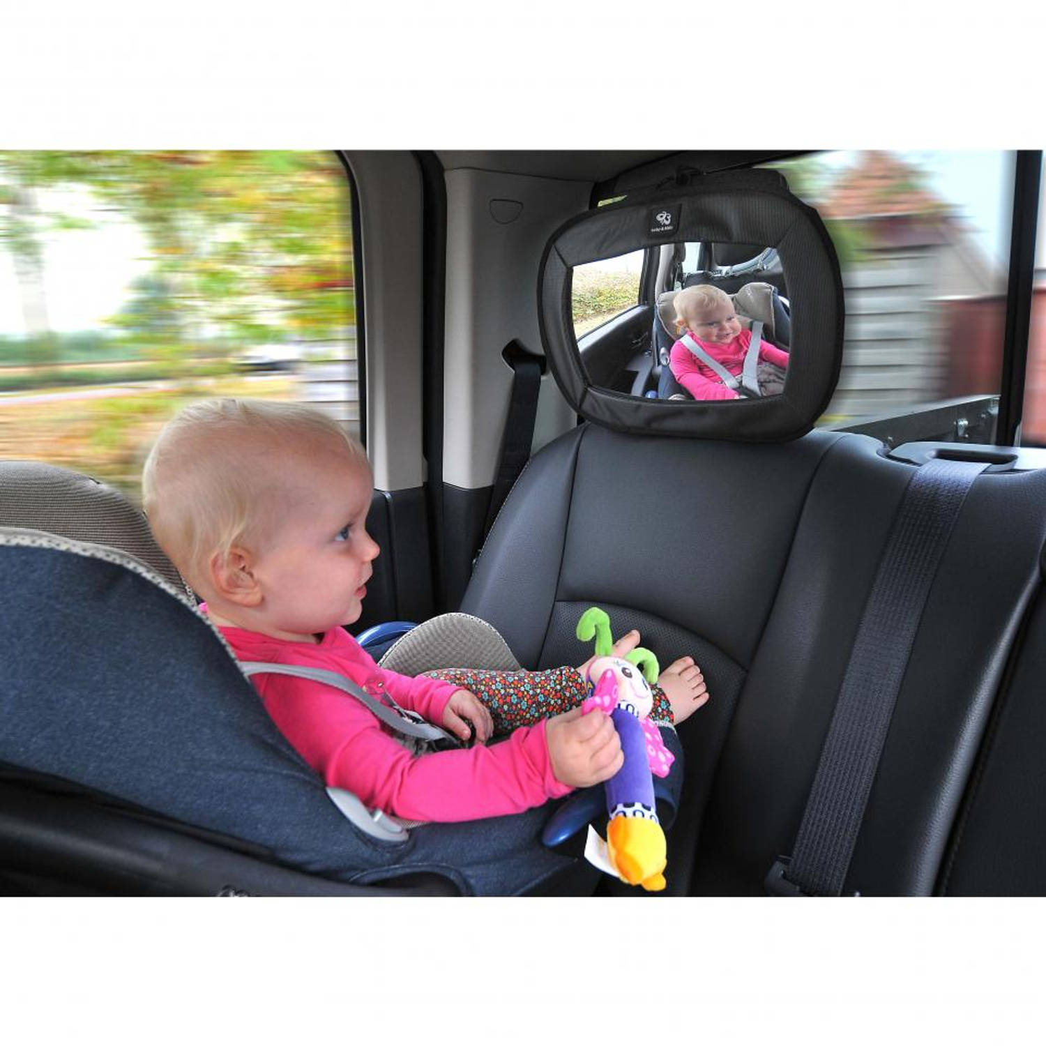 leer Haalbaar Onafhankelijkheid A3 Baby & Kids XL autospiegel - zwart | Blokker