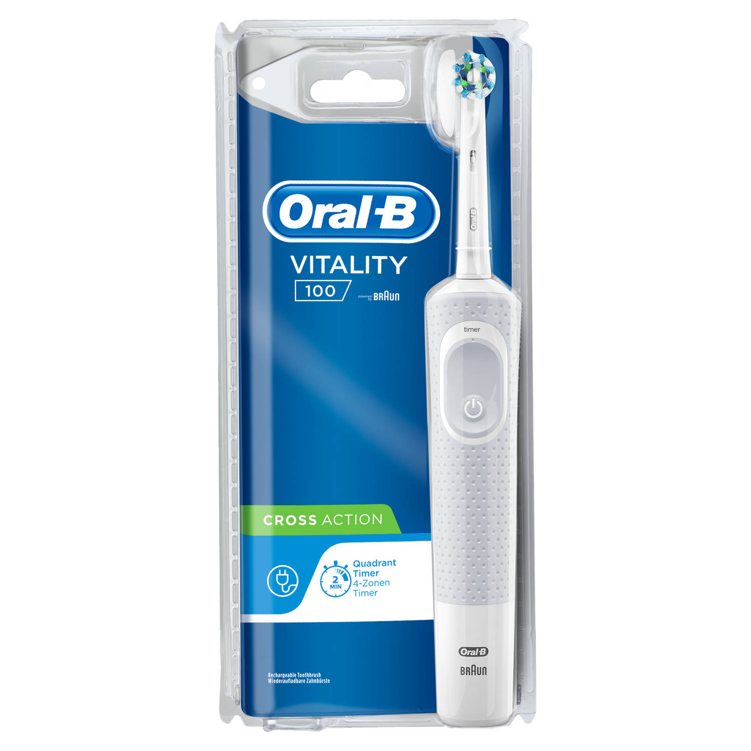 Oral-b Vitality 100 Wit - Elektrische Tandenborstel