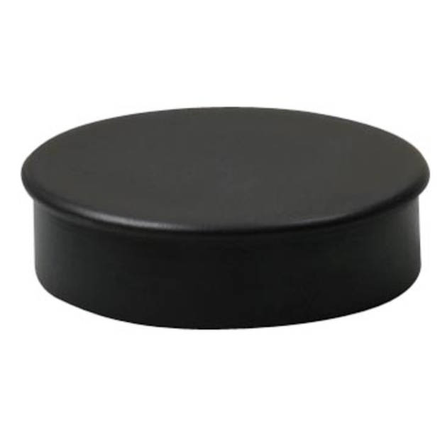 Nobo magneten diameter 20 mm, zwart, blister van 8 stuks