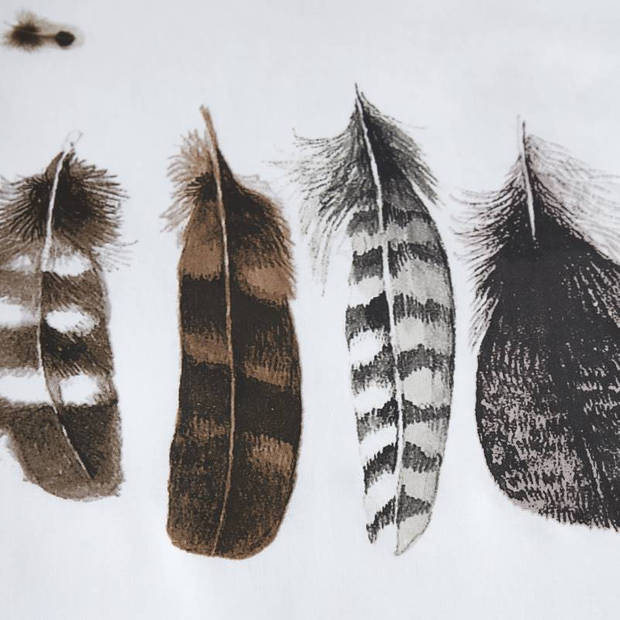 Marjolein Bastin Wild Feathers dekbedovertrek - 2-persoons (200x200/220 cm + 2 slopen)