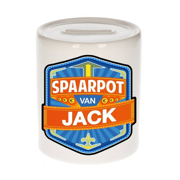 Vrolijke kinder spaarpot voor Jack - Spaarpotten