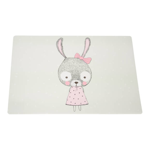 Blokker placemat konijn - 30 x 43 cm