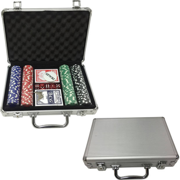 Poker koffer: 200-delig