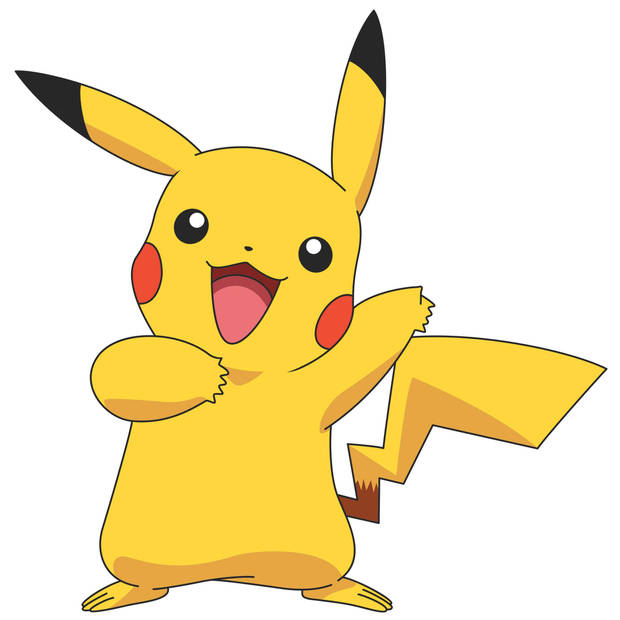 Pokémon Muursticker RoomMates - Pikachu Bal