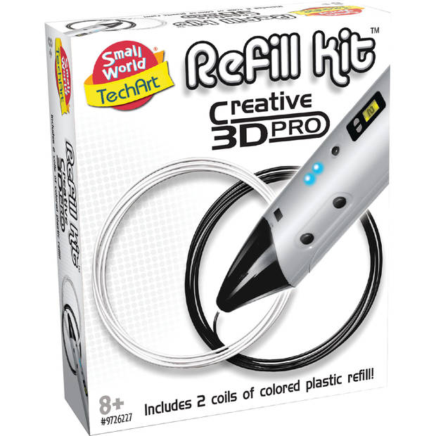 Refill kit 3d pen Creative zwart en wit