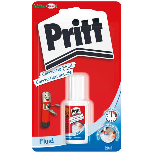 Pritt correctievloeistof Correct-it Fluid op blister
