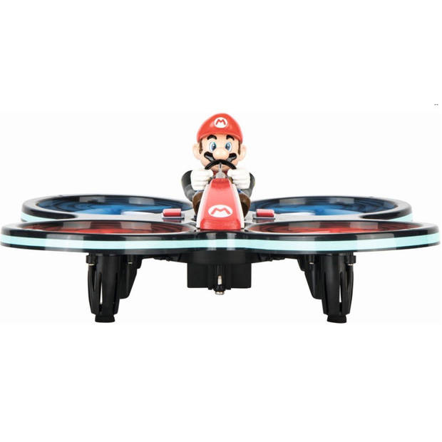 Carrera drone Mario-Copter blauw/rood 16,5 cm