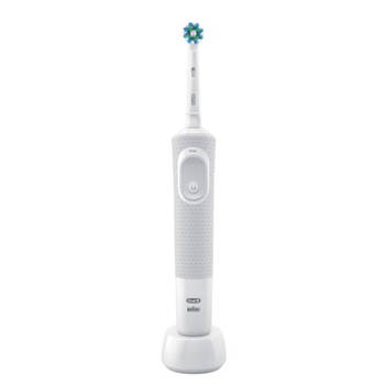 Oral-B elektrische tandenborstels Vitality 100 wit - 1 poetsstand
