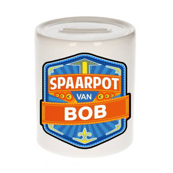 Vrolijke kinder spaarpot voor Bob - Spaarpotten