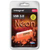 Integral Neon USB 3.0 stick, 64 GB, oranje
