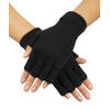 Boland vingerloze handschoentjes zwart one size