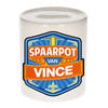 Vrolijke kinder spaarpot voor Vince - Spaarpotten