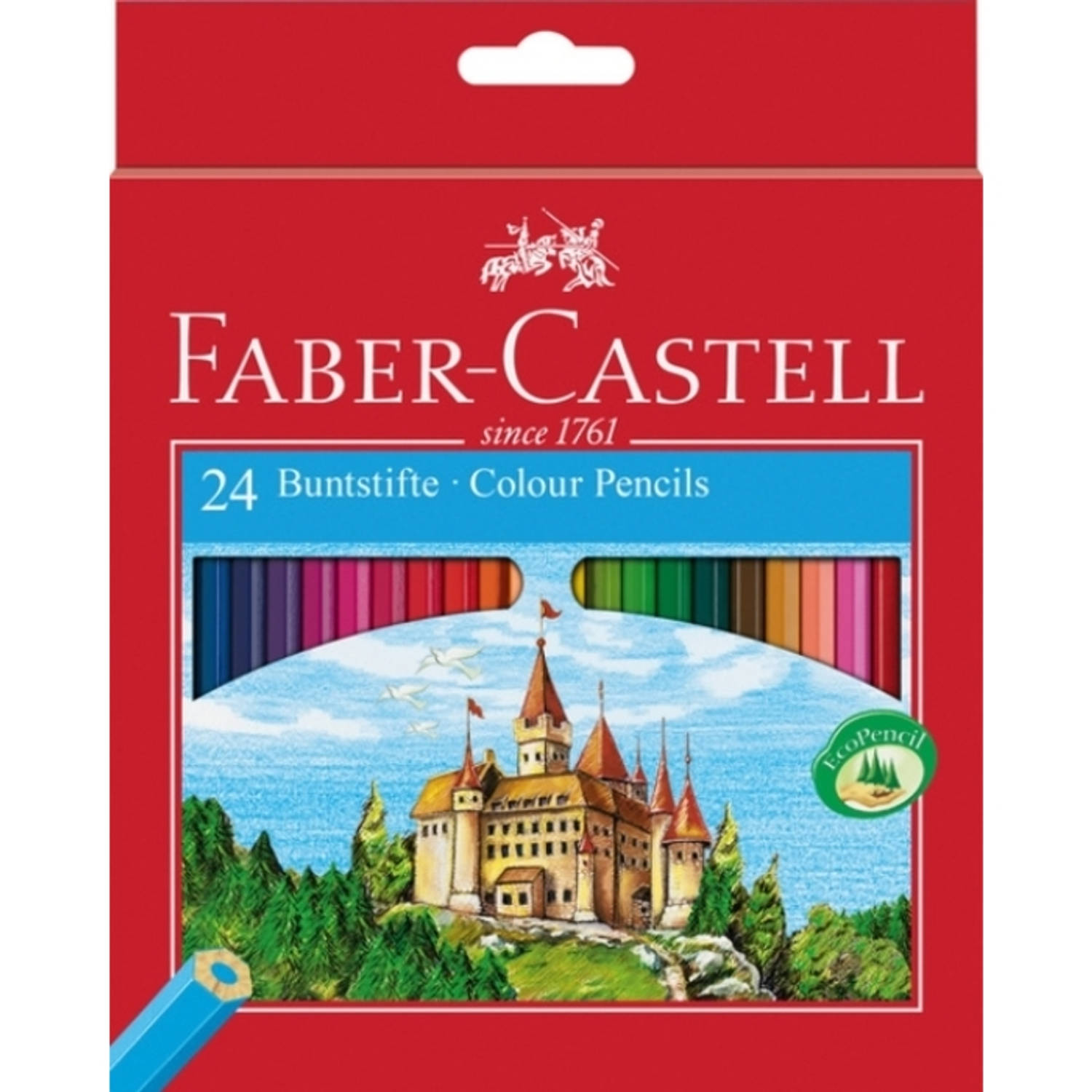 Faber-Castell 111224 Gekleurd Potlood 24 Stuks
