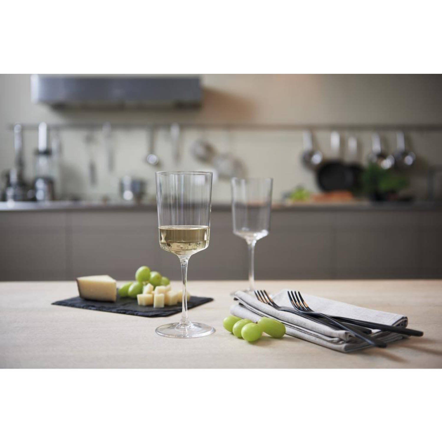 verstoring menu Relatie Leonardo Nono witte wijnglazen - 37 cl - set van 6 | Blokker
