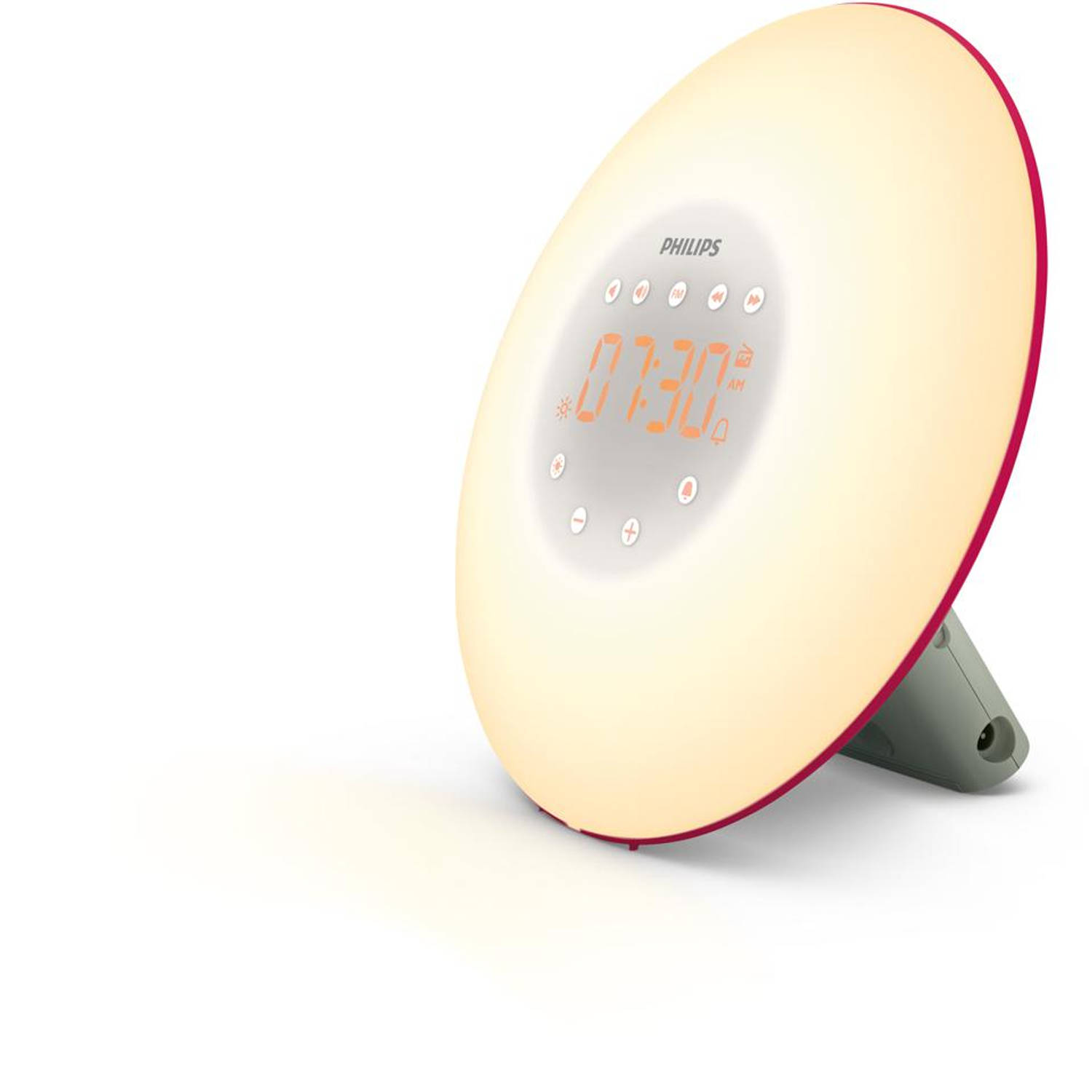 vee Kust Trouwens Philips Wake-up Light HF3506/30 - roze/zilver | Blokker