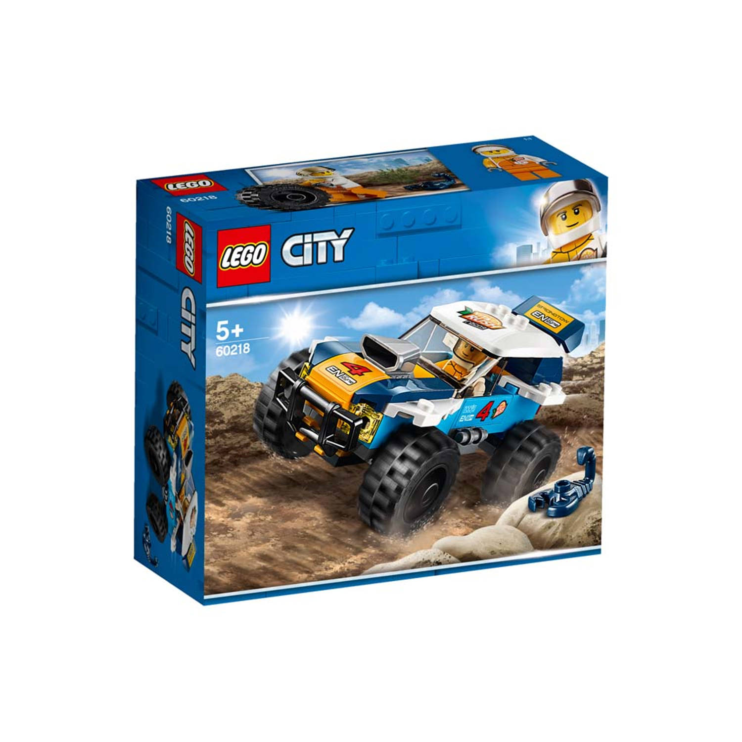 LEGO City Woestijn Rallywagen - 60218