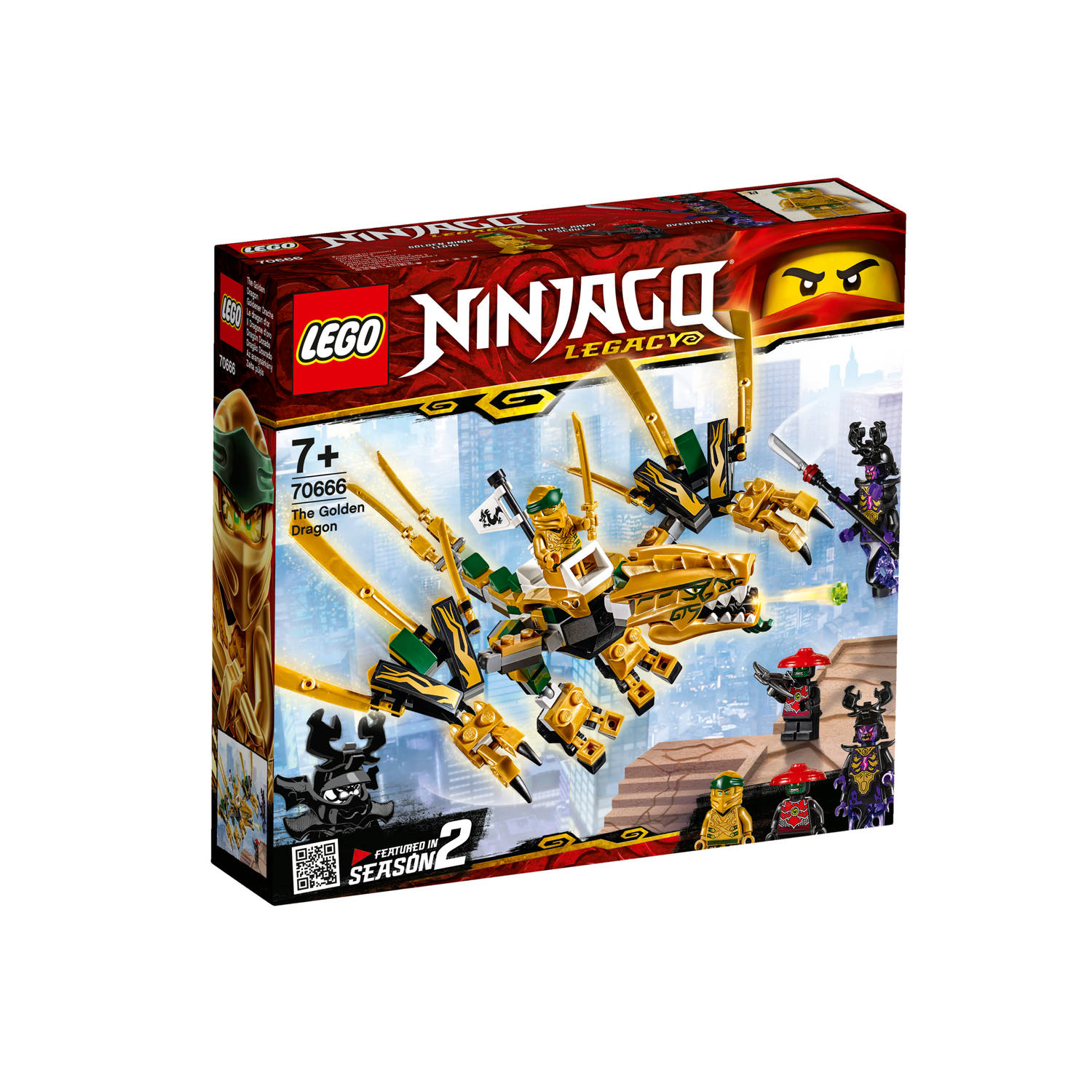 Gevoelig voor condensor voorspelling LEGO Ninjago De Gouden Draak 70666 | Blokker