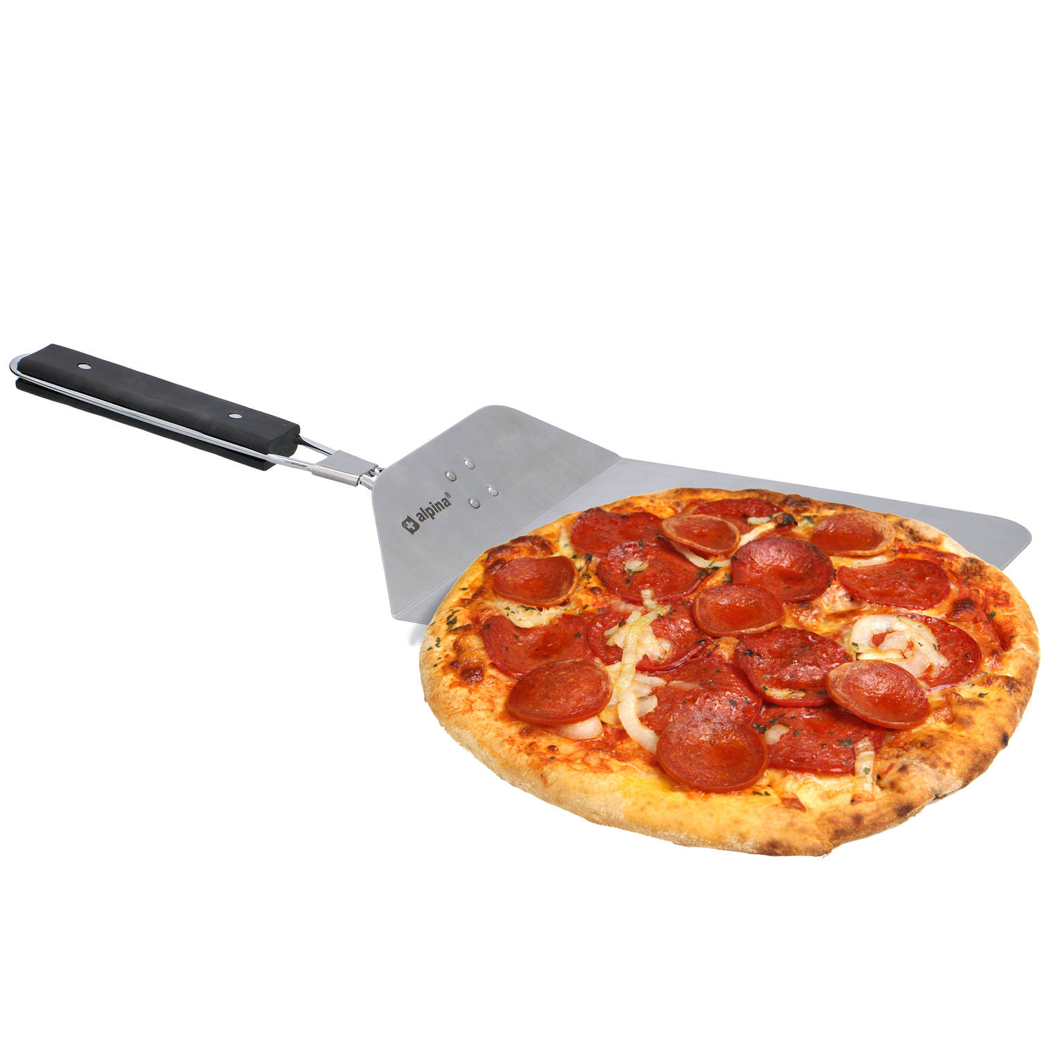 Groen Bang om te sterven duidelijk Alpina Pizzaschep - RVS - Inklapbaar | Blokker