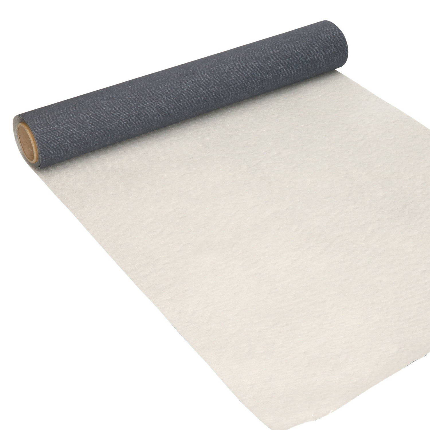 Certificaat Civiel Spruit Tafelloper blauw/grijs 300 x 40 cm papier - Feesttafelkleden | Blokker