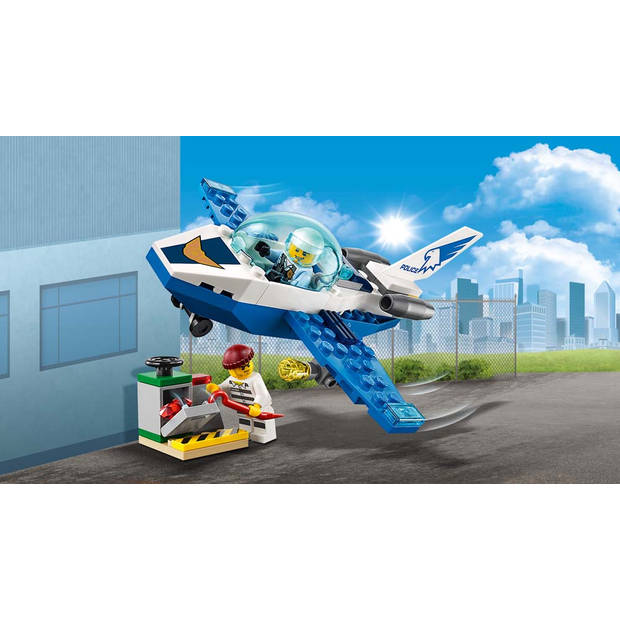LEGO City Police Luchtpolitie vliegtuigpatrouille 60206