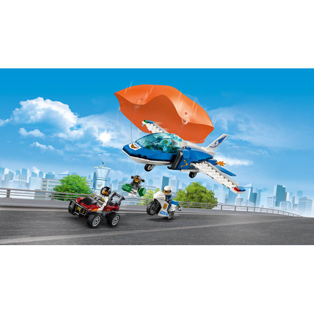 LEGO City Luchtpolitie parachute-arrestatie 60208