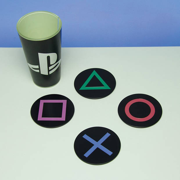 Playstation: Metal Coasters, 4 stuks