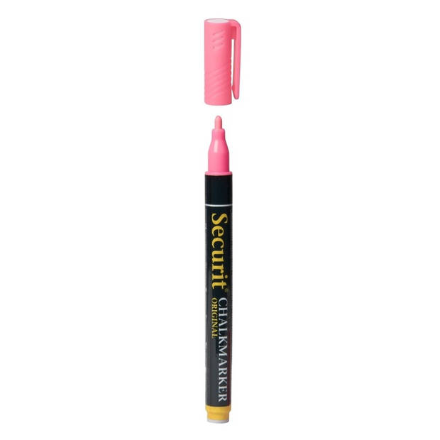 Roze krijtstift ronde punt 1-2 mm - Krijtstiften