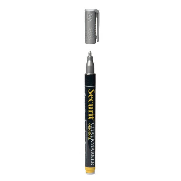 Zilveren krijtstift ronde punt 1-2 mm - Krijtstiften