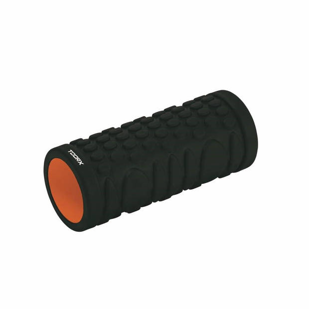 Toorx Grid Foam Roller - 33 cm x 14 cm - Zwart