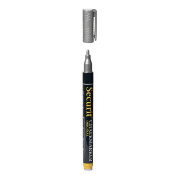 Zilveren krijtstift ronde punt 1-2 mm - Krijtstiften